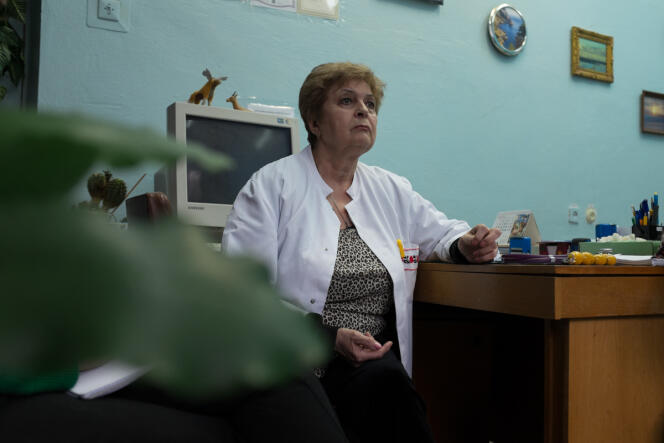 Olga Boyarska dirige la polyclinique pour enfants de la banlieue de Kiev.