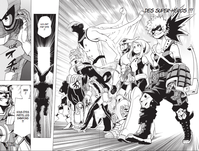 Le Manga De Super Heros My Hero Academia Debarque En France