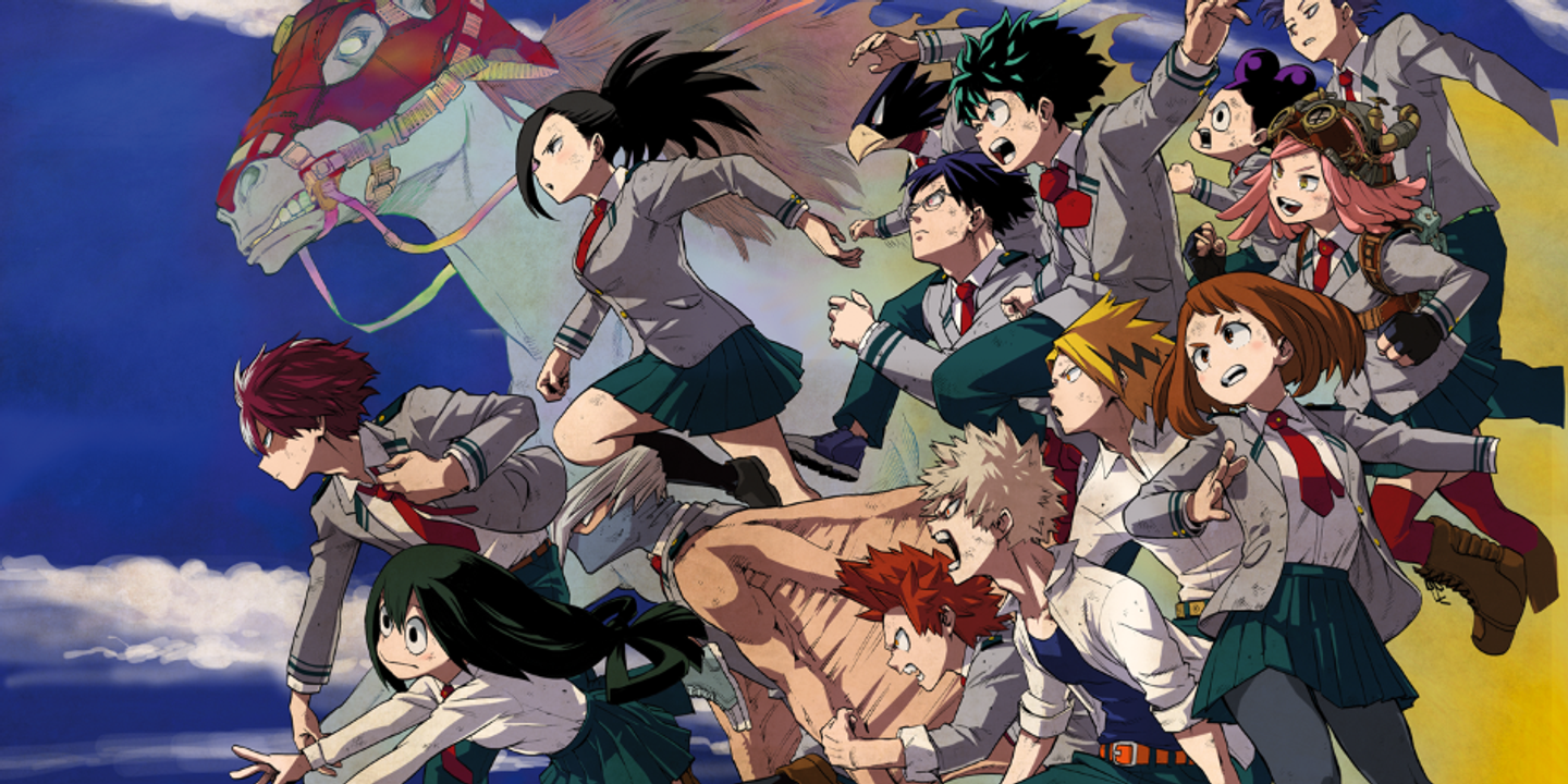 Le Manga De Super Heros My Hero Academia Debarque En France