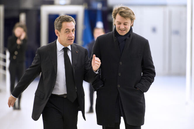 Nicolas Sarkozy et François Baroin en décembre 2014.