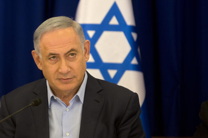 Benjamin Netanyahu, le 17 avril.