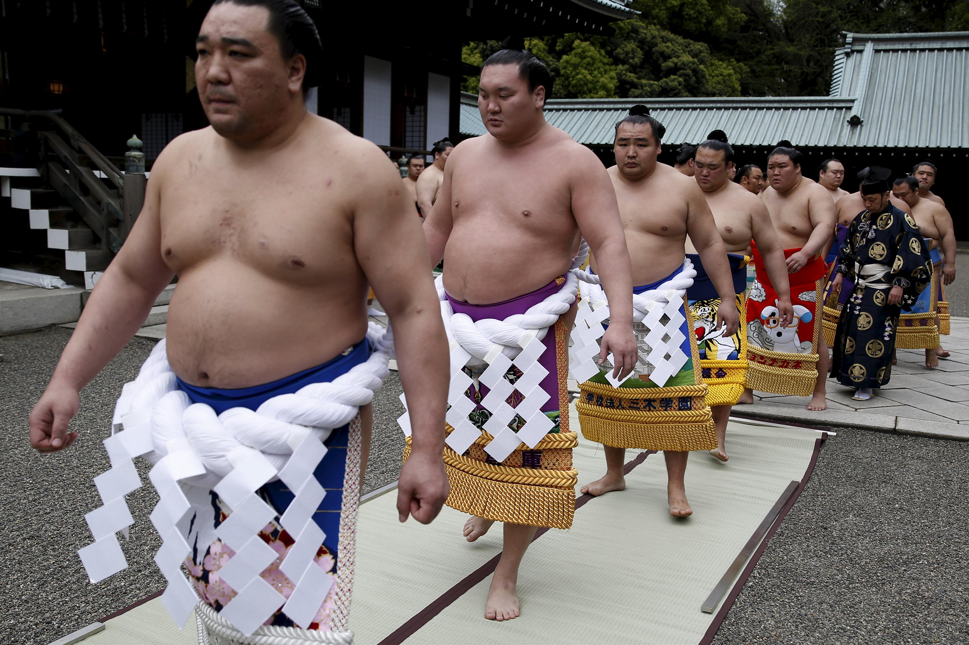 Le sumo, l’autre tradition du printemps japonais