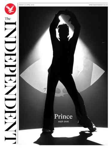 Couverture de l’édition numérique du quotidien britannique « The Independent ».