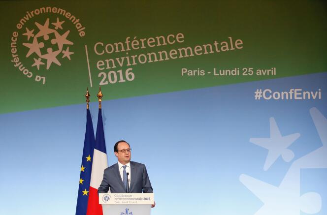 Le président de la République François Hollande a ouvert lundi 25 avril à l’Elysée la quatrième et dernière conférence environnementale du quinquennat.