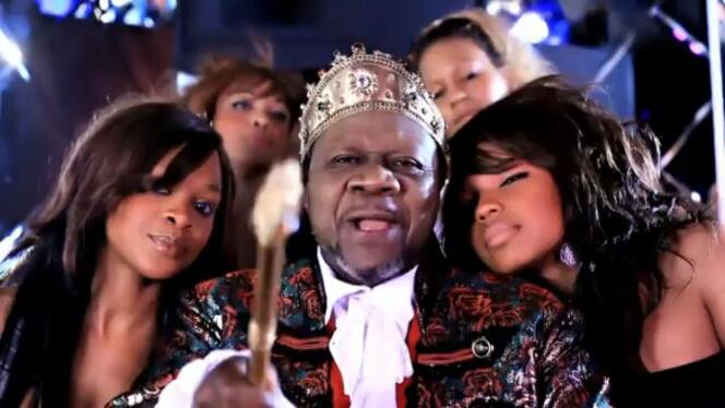 Capture d'écran du clip de Papa Wemba, 