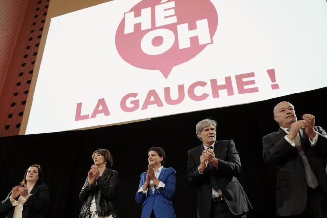 Lancement du mouvement Hé oh la gauche ! lundi 25 avril à à la faculté de médecine de Paris.