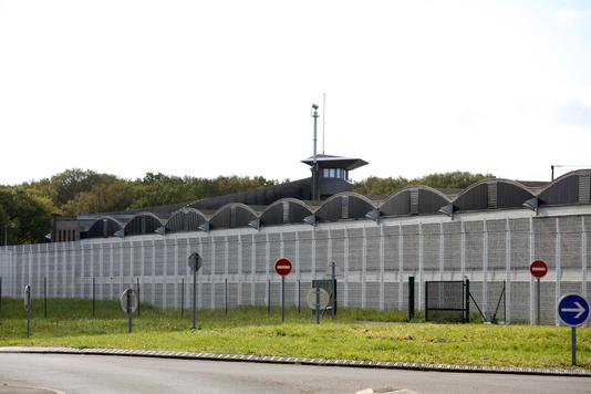 Thibault Camus / AP A watch tower is seen at the high-security prison of Fleury-Merogis where Salah Abdelslam, the suspect in the Paris attacks, is held outside Paris, Thursday, April 28, 2016. The lone known surviving suspect in the Paris attacks was returned Wednesday to the city where Islamic State extremists unleashed a night of mayhem and charged with a host of terrorism offenses, raising hopes that he may be able to help French investigators trace the pathways of IS fighters thought to be hiding out in Europe. (AP Photo/Thibault Camus)