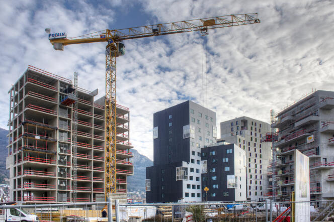 Construction de logements à Grenoble