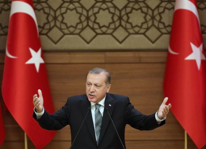 Recep Tayyip Erdogan, le 4 mai.