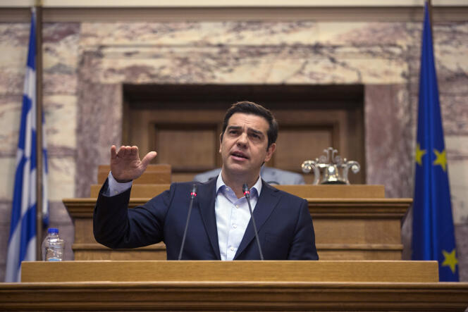 Le premier ministre grec, Alexis Tsipras, le 6 mai 2016, à Athènes.