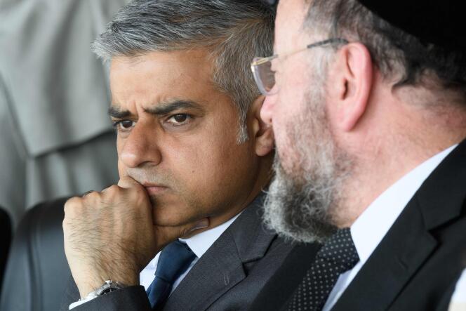Le maire de Londres Sadiq Khan à Londres le 8 mai 2016.