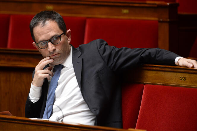 Le député PS et ancien ministre Benoît Hamon s’est prononcé en faveur d’une motion de censure de gauche.