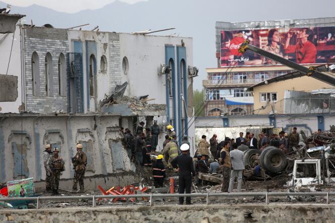 Une attaque suicide à Kaboul le 19 avril.