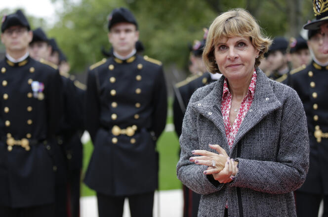 L’ancienne présidente d’Areva, Anne Lauvergeon, le 17 septembre 2015 à Orsay.
