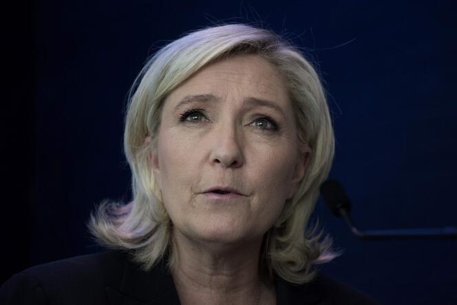 Marine Le Pen, en mai 2016.