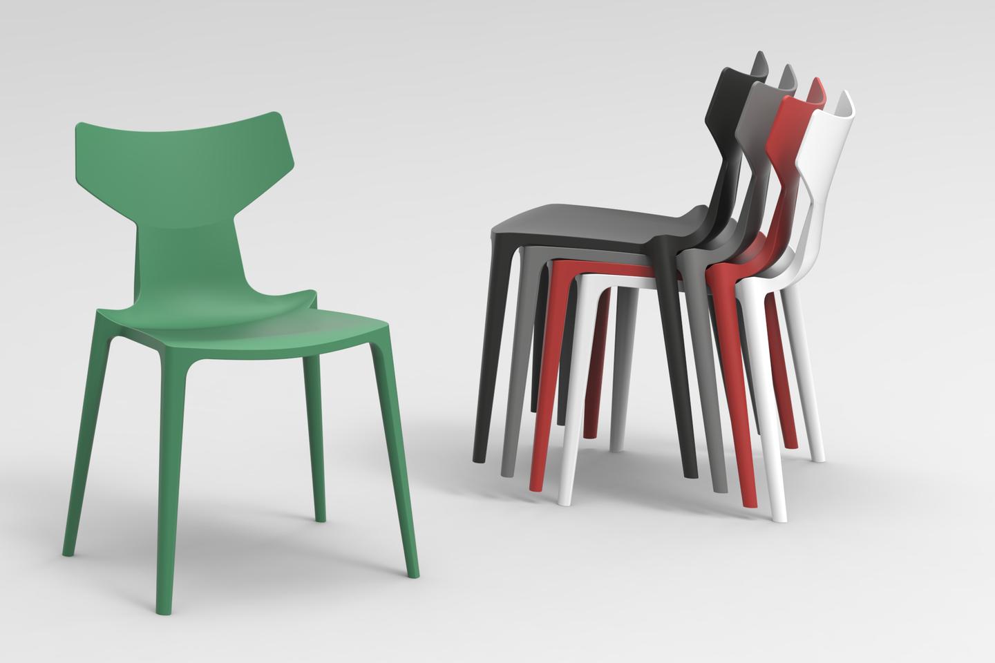 Kartell, le pionnier du plastique, lance la chaise biodégradable