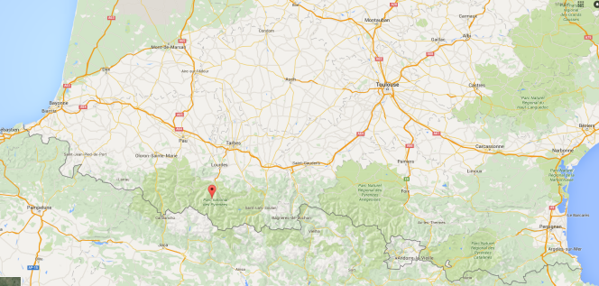 L’hélicoptère s’est écrasé lors d’une mission en altitude dans les Hautes-Pyrénées. Capture écran Google.