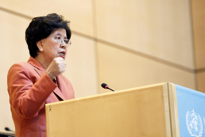 Discours d’ouverture de Margaret Chan à l’Assemblée annuelle de l’OMS, lundi 23 mai.