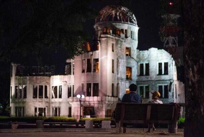 Le musée d’Hiroshima, le 24 mai 2016. AFP / JOHANNES EISELE
