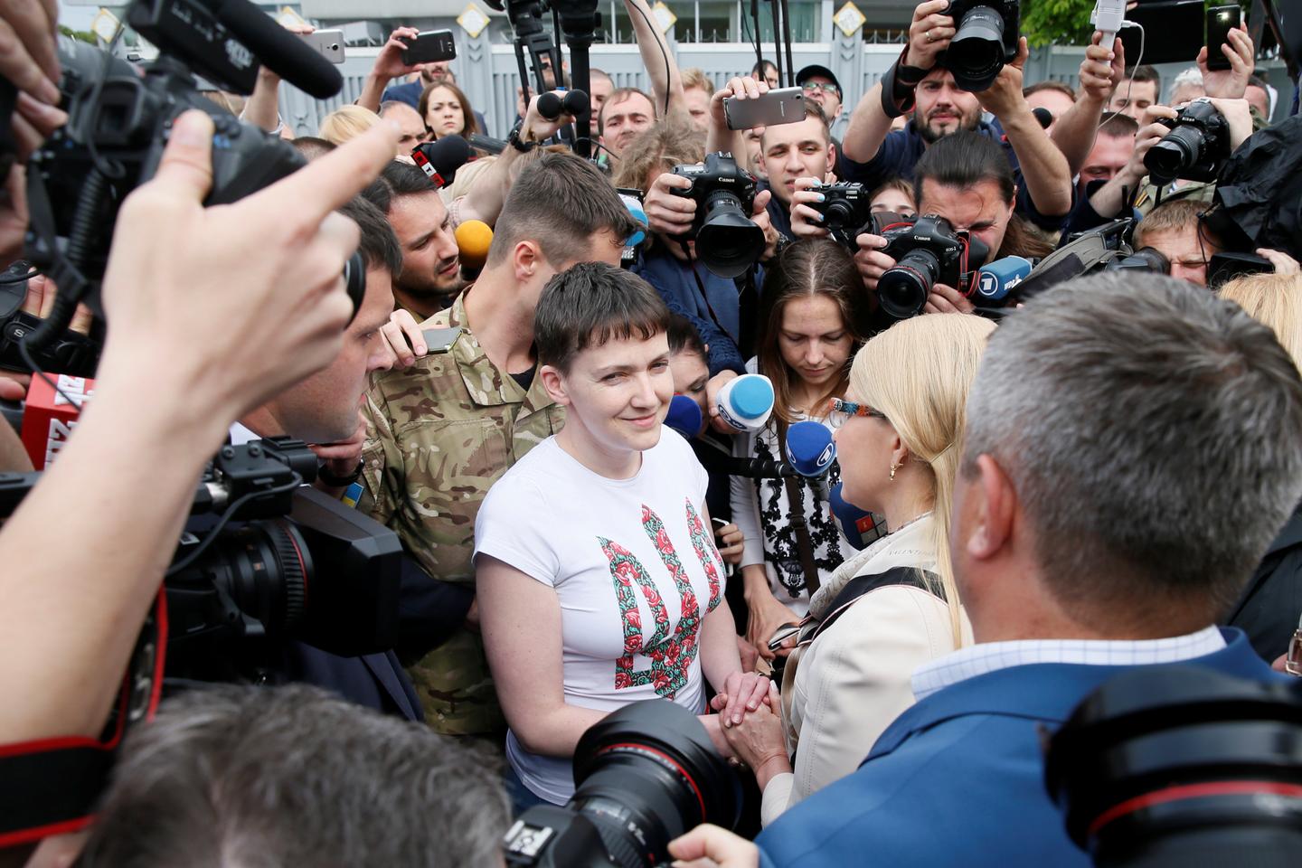 La pilote ukrainienne Savtchenko a été échangée contre deux prisonniers russes