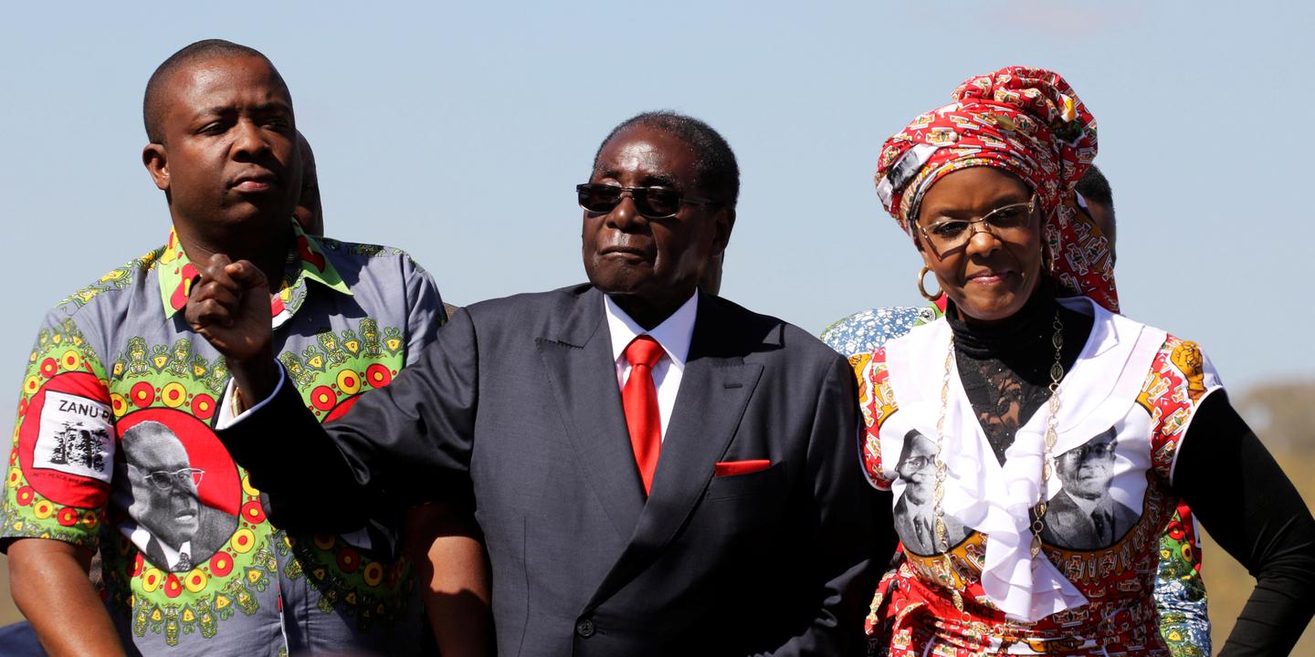 Nom personnalisé numéro drapeau du Zimbabwe emblème