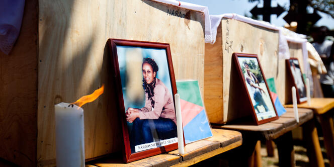 Des photos des victimes du double attentat de Kampala, le 16 juillet 2010.