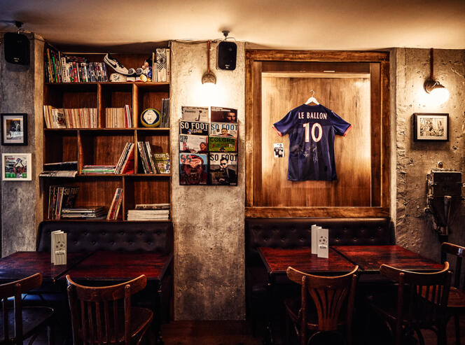 A Paris, un bar éphémère et sa galerie ouvriront dans le Marais. Ici, le bar lors de la Coupe du monde 2014.