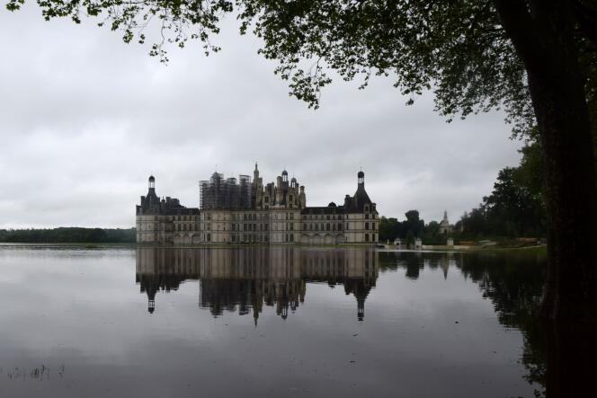 Les pieds dans l’eau depuis le 31 mai, le château de Chambord (Loir-et-Cher) a fermé ses portes au public