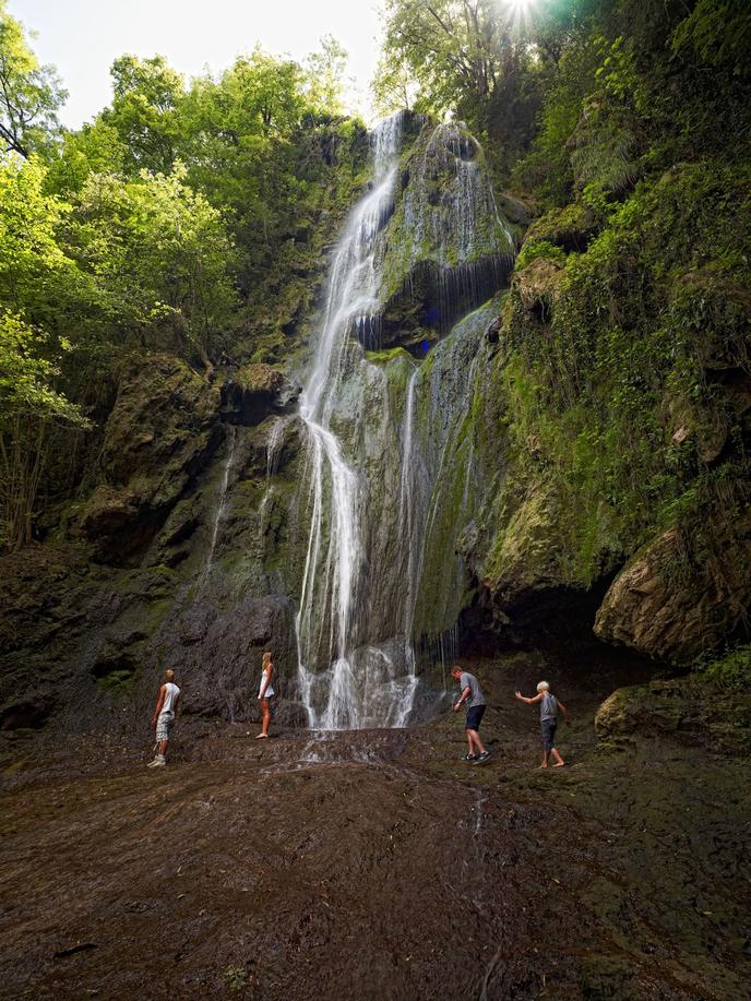 La cascade du cirque d’Autoire.