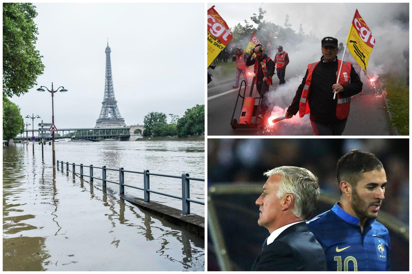 Crues, manifestations, Roland-Garros… le résumé des infos de la semaine