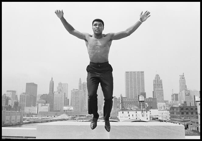 Mohamed Ali à Chicago, en 1966.