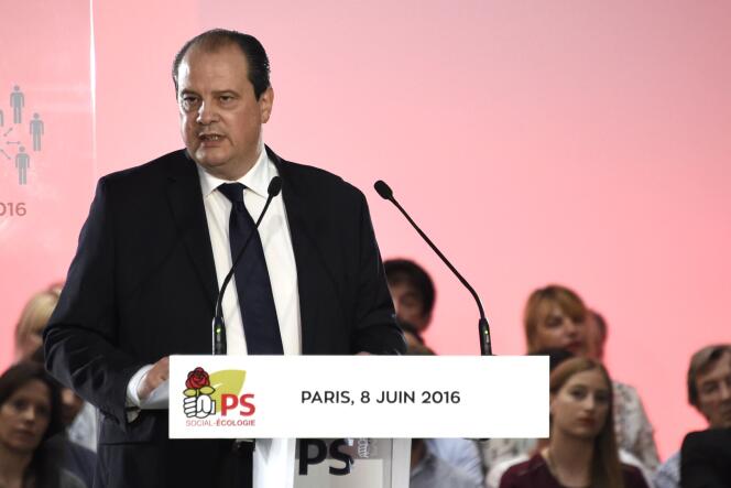Jean-Christophe Cambadélis, secrétaire général du Parti socialiste, à Paris, le 8 juin.
