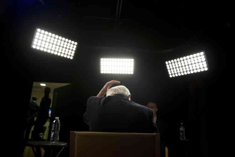 Bernie Sanders, avant un entretien avec Associated Press, le 23 mai.