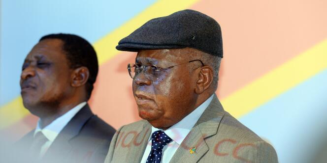 Le vieux leader de l’Union pour la démocratie et le progrès social, Etienne Tshisekedi, le 8 juin.