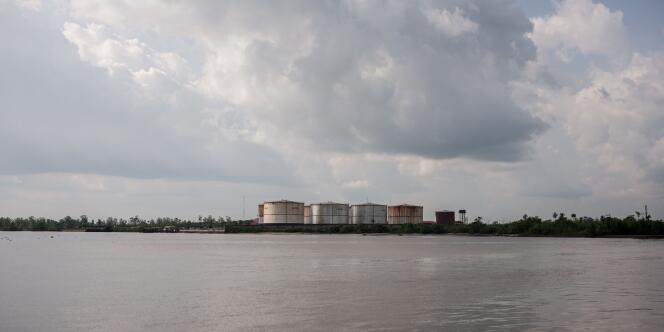 Une installation pétrolière à Warri, dans l’Etat du Delta, au Nigeria, 8 juin 2016.