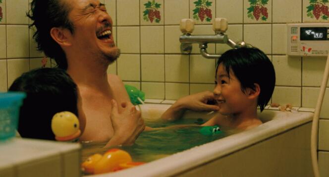 Riri Furanki et Keita Ninomiya dans une scène de « Tel père, tel fils » (prix du jury au Festival de Cannes 2013).