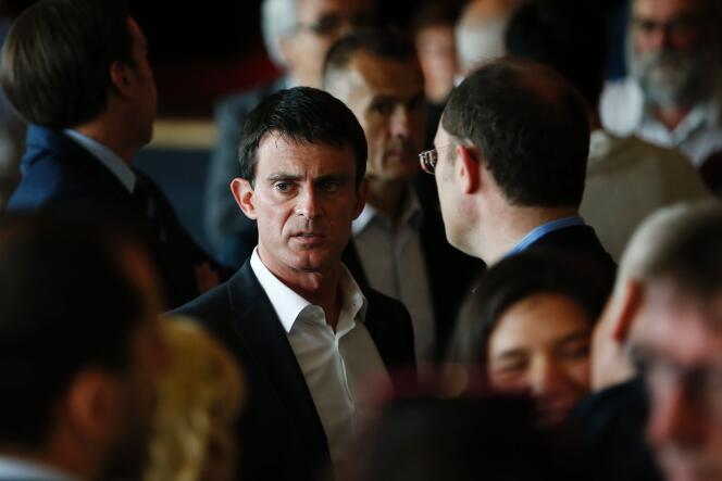 French Prime Minister Manuel Valls attends the 