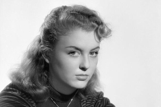 Nicole Courcel en 1952.