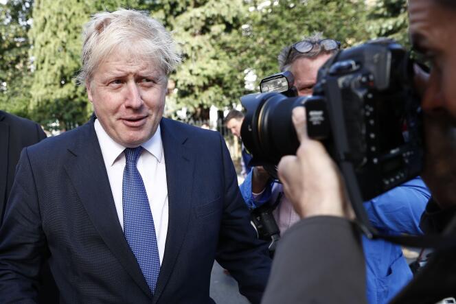 L’ancien maire de Londres Boris Johnson, à Londres, le 28 juin.