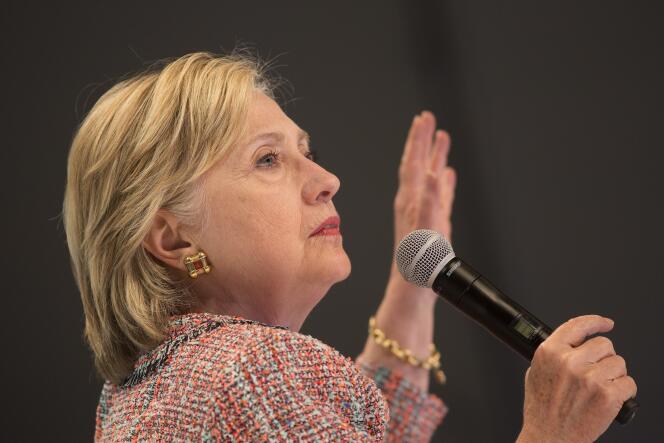 Hillary Clinton, le 28 juin, à Los Angeles.