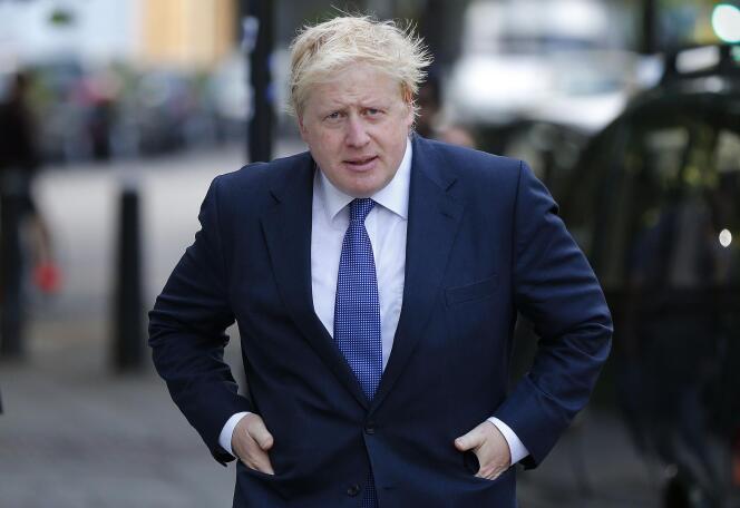 L’ancien maire de Londres et partisan du Brexit, Boris Johnson, le 28 juin 2016.