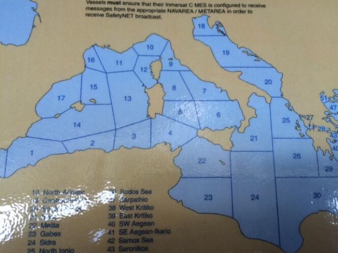 Comment se partagent les zones de surveillance de la Méditerranée
