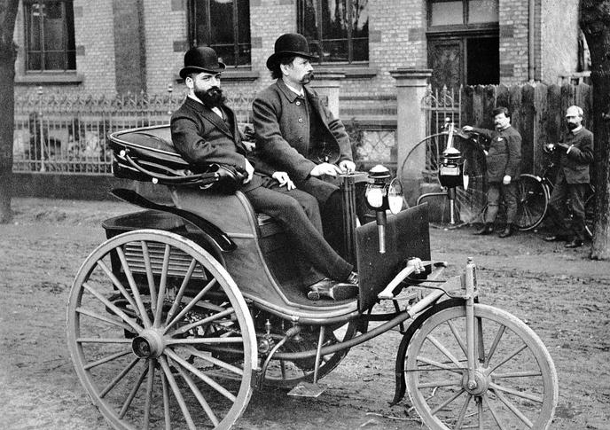 Tricycle Mercedes La Premiere Voiture Du Monde