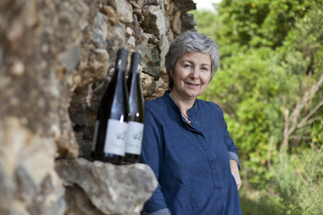 Muriel Giudicelli, vigneronne en biodynamie à Patrimonio, en Haute-Corse.