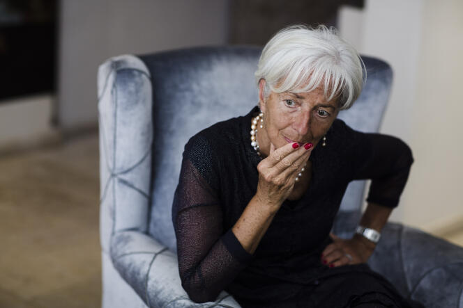 Christine Lagarde, le 2 juillet à Aix-en-Provence (Bouches-du-Rhône).