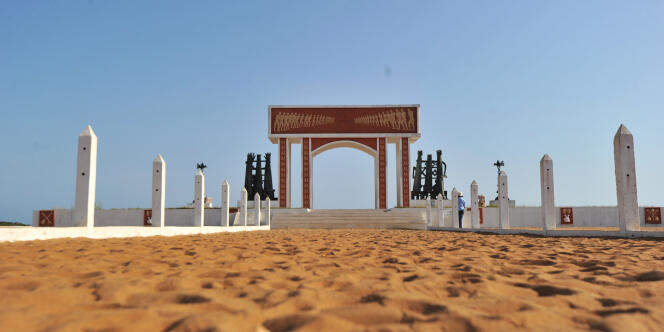 La porte du non-retour à Ouidah, au Bénin, construite par l’Unesco en 1992.