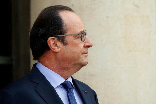 Le président Francois Hollande au palais de l’Elysee, le 11 juillet.