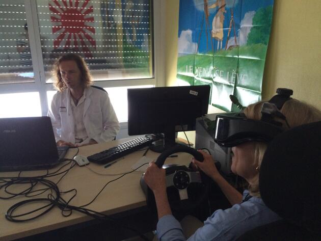 La réalité virtuelle permet au thérapeute d’accompagner ses patients pendant leur exposition.