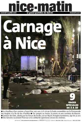 Le quotidien local « Nice-Matin ».
