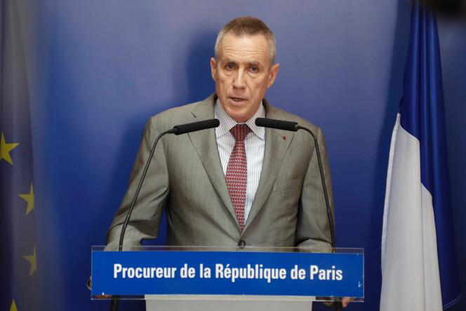 François Molins fait un point sur l’avancée de l’enquête sur la tuerie de Nice, le 18 juillet.